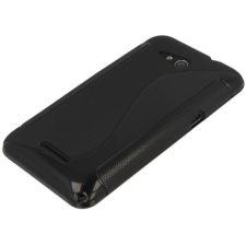Sony Xperia E4G E2003, Szilikon tok, S-Case, fekete tok és táska