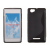 Sony Xperia M C1905, Szilikon tok, S-Case, fekete