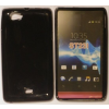 Sony Xperia Miro ST23i, Szilikon tok, S-Case, fekete