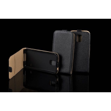 Sony Xperia X Performance fekete szilikon keretes vékony flip tok tok és táska