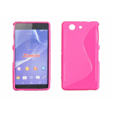 Sony Xperia Z3 Mini D5803, Szilikon tok, S-Case, rózsaszín tok és táska