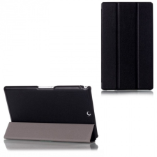 Sony Xperia Z3 Tablet Compact, mappa tok, Trifold, fekete tablet tok