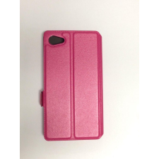 Sony Xperia Z5 compact D5803 rózsaszín pink szilikon keretes könyvtok tok és táska