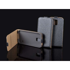 Sony Xperia Z5 Compact grafit szürke szilikon keretes vékony flip tok tok és táska