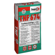 Sopro tnf trassz tartalmú fugázó 25 kg glett, gipsz, csemperagasztó, por