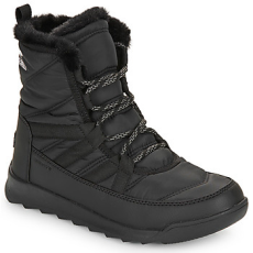 SOREL Csizmák QUARRY-FAUX FUR Fekete 40