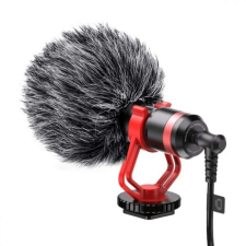 Sörétes mikrofon, Apexel, MIC-01, kompatibilis kamerákkal, okostelefonokkal sportkamera kellék