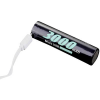 Soshine 18650USB-3.7-3000 Speciális akku 18650 Lítiumion 3.6 V 3000 mAh (18650USB3000)
