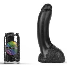  Sötét kristály fekete - 12 műpénisz, dildó