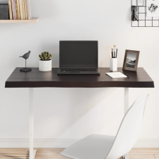  sötétbarna kezelt tömör asztallap 100x60x(2-4) cm bútor