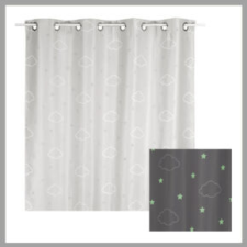  Sötétben világító sötétítő függöny ZTN127372B lakástextília