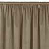  Sötétítő függöny VILA szín bézsszínű stílus klasszikus bújtató 5 cm bársony 400x175 HOMEDE