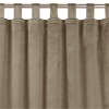  Sötétítő függöny VILA szín bézsszínű stílus klasszikus pántok 10 cm bársony 135x300 HOMEDE