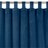  Sötétítő függöny VILA szín indigókék stílus klasszikus pántok 10 cm bársony 265x175 HOMEDE