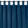  Sötétítő függöny VILA szín indigókék stílus klasszikus pántok 10 cm bársony 265x300 HOMEDE