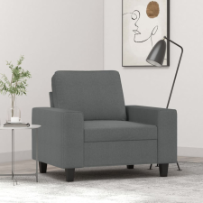  sötétszürke szövet kanapéfotel 60 cm bútor