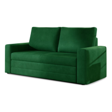  Sötétzöld 2 személyes kanapé WAVE, kihúzható  Kronos 19 bútor