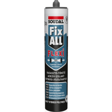 Soudal Fix-All Flexi fekete tömítő-ragasztó, 290ml barkácsolás, csiszolás, rögzítés