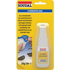 Soudal pillanatragasztó, 20gr barkácsolás, csiszolás, rögzítés