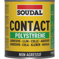 Soudal polisztirol kontaktaragasztó 45A 750ml barkácsolás, csiszolás, rögzítés