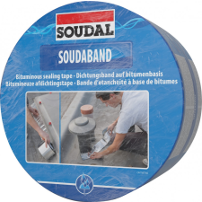 Soudal Soudaband Bitumen terrakotta 22,5cm x 10m víz-, hő- és hangszigetelés