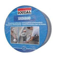  Soudal Soudaband Bitumenes tömítőszalag grafit 10 cm x 10 m víz-, hő- és hangszigetelés