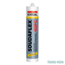 Soudal Soudal Soudaflex 40FC szürke ragasztó/tömítő 310ml (102640) purhab, tömítő, tapasz
