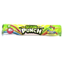  Sour Punch Rainbow Straws gyümölcsös savanyú gumicukor 57g csokoládé és édesség