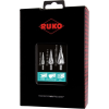 sourcing RUKO 101026RO Fokozatfúró készlet 3 részes 4 - 12 mm, 4 - 20 mm, 4 - 30 mm HSS 3 oldalú szár 1 készlet ( )