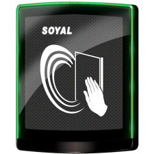 Soyal AR-PB-888BC-GR közelítő kapcsoló zöld/piros biztonságtechnikai eszköz
