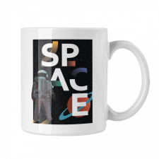  SPACE - Fehér Bögre bögrék, csészék