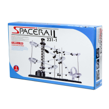 Spacerail Labda hullámvasút pálya, 1. szint 64cm x 18cm x 36cm autópálya és játékautó