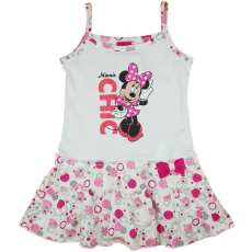  Spagetti pántos, fodros, pamut nyári ruha kislányoknak Minnie egér mintával