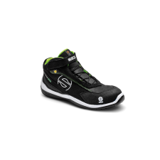 SPARCO Munkavédelmi bakancs SPARCO - Racing EVO S3 ESD fekete-zöld 40-es munkavédelmi cipő