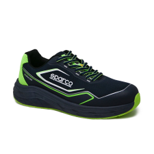 SPARCO Munkavédelmi cipő SPARCO - Impulse Willen S1PS ESD Fekete-Zöld 45 munkavédelmi cipő