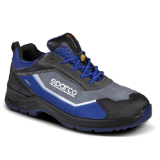 SPARCO Munkavédelmi cipő SPARCO - Indy Charlotte S3S ESD fekete-kék 45-ös