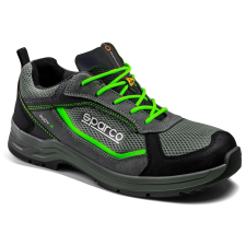 SPARCO Munkavédelmi cipő SPARCO - Indy-R Sonoma S1PS ESD szürke-zöld 43-as munkavédelmi cipő