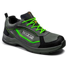 SPARCO Munkavédelmi cipő SPARCO - Indy-R Sonoma S1PS ESD szürke-zöld 46-os munkavédelmi cipő