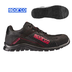 SPARCO Munkavédelmi cipő SPARCO - PRACTICE S1P fekete 48-as