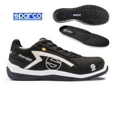 SPARCO Munkavédelmi cipő SPARCO - Sport EVO S3 ESD fekete-szürke 40-es munkavédelmi cipő