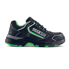 Sparco safety Sparco Allroad Baku S3 Munkavédelmi Cipő Fekete/Zöld - 42 munkavédelmi cipő