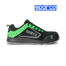 Sparco safety Sparco CUP S1P beltéri munkavédelmi cipő Fluo zöld - 48 munkavédelmi cipő