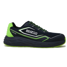 Sparco safety Sparco Impulse Willen S1PS ESD Munkavédelmi cipő Fekete/Zöld - 44