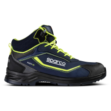 Sparco safety Sparco Indy-H Richmond S3S ESD munkavédelmi bakancs Sötétkék/Sárga - 47 munkavédelmi cipő