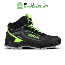 Sparco safety Sparco Indy-He Ranger S3S ESD Munkavédelmi bakancs Fekete/Zöld - 45 munkavédelmi cipő