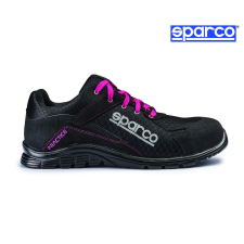 Sparco safety Sparco Practice S1P munkavédelmi cipő Fekete-fukszia - 41 munkavédelmi cipő