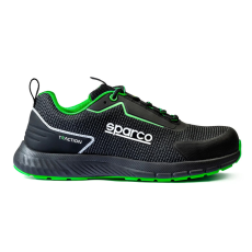 Sparco safety Sparco Traction Sanyo S1PS ESD Munkavédelmi Cipő Fekete/Zöld - 47