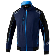 SPARCO technikai softshell könnyű kabát, kék-sötétkék, M méret