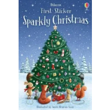  Sparkly Christmas Sticker Book – Fiona Patchett idegen nyelvű könyv