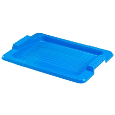SPARTA szögletes műanyag tálca peremes – 39x29 cm, csúszásmentes fogantyúval konyhai eszköz